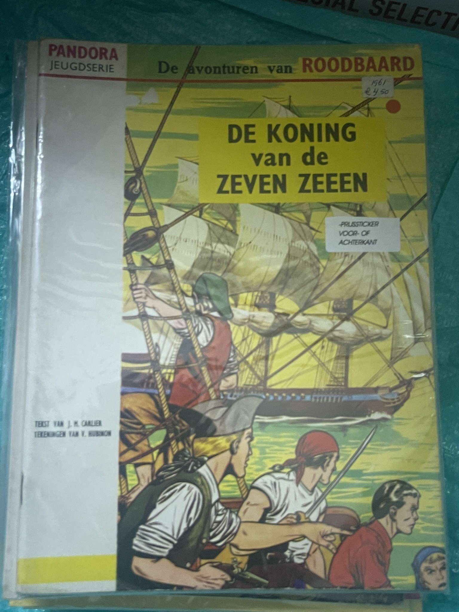 Cover van De koning van de zeven zeeen