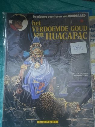 Cover van Het verdoemde goud van Huacapac