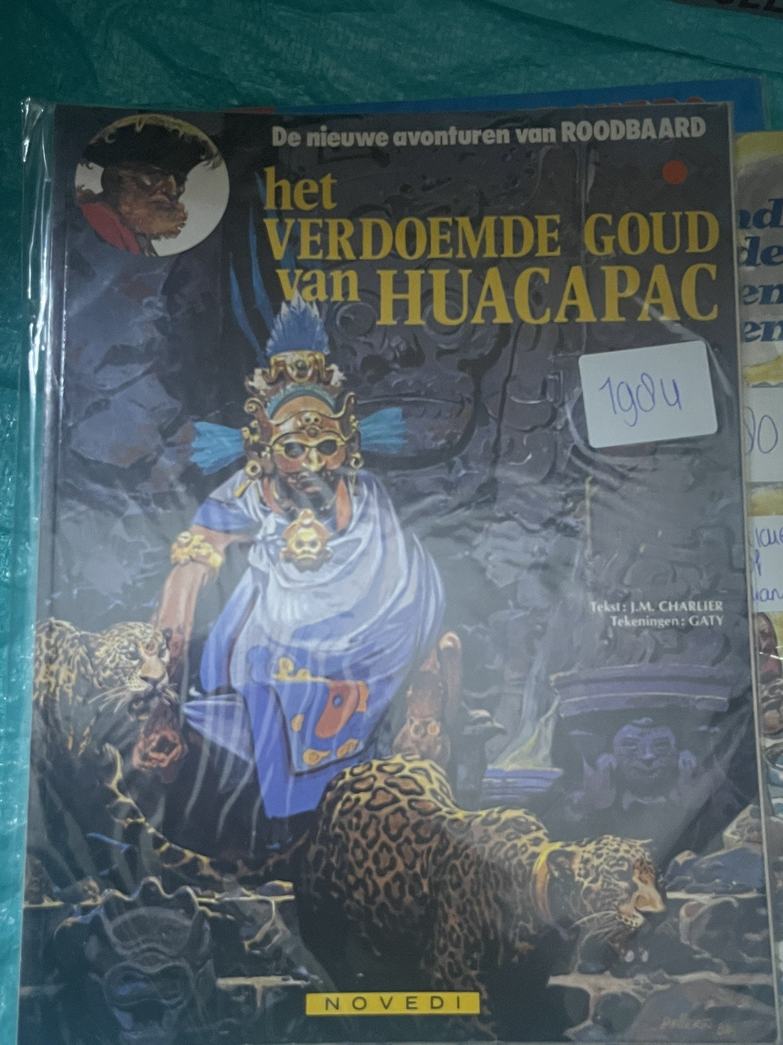 Cover van Het verdoemde goud van Huacapac