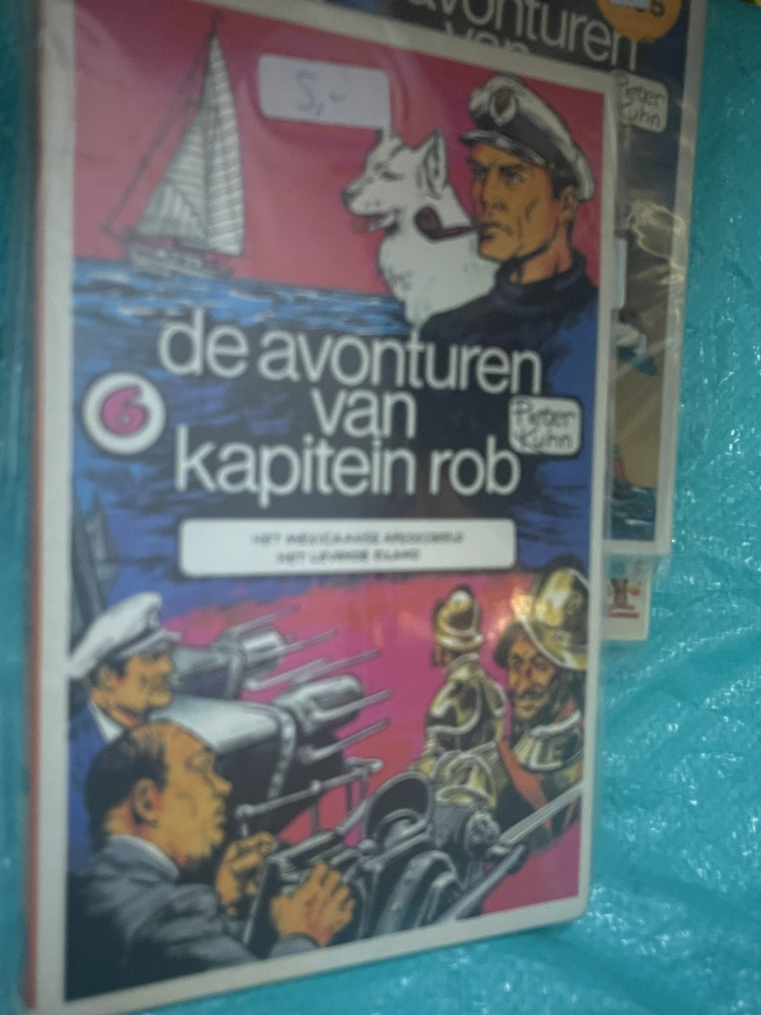 Cover van De avonturen van Kapitein Rob 6