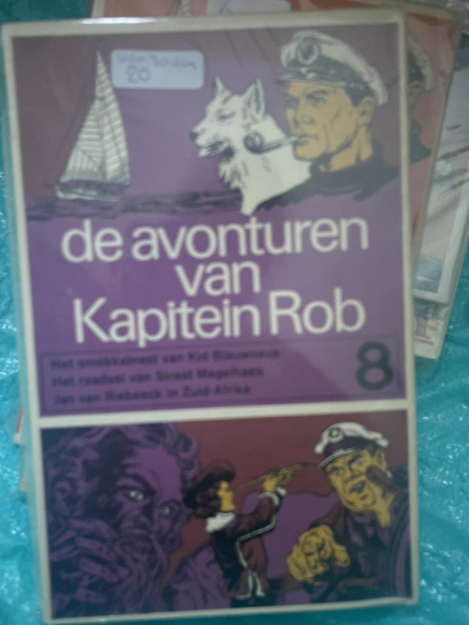 Cover van De avonturen van Kapitein Rob 8