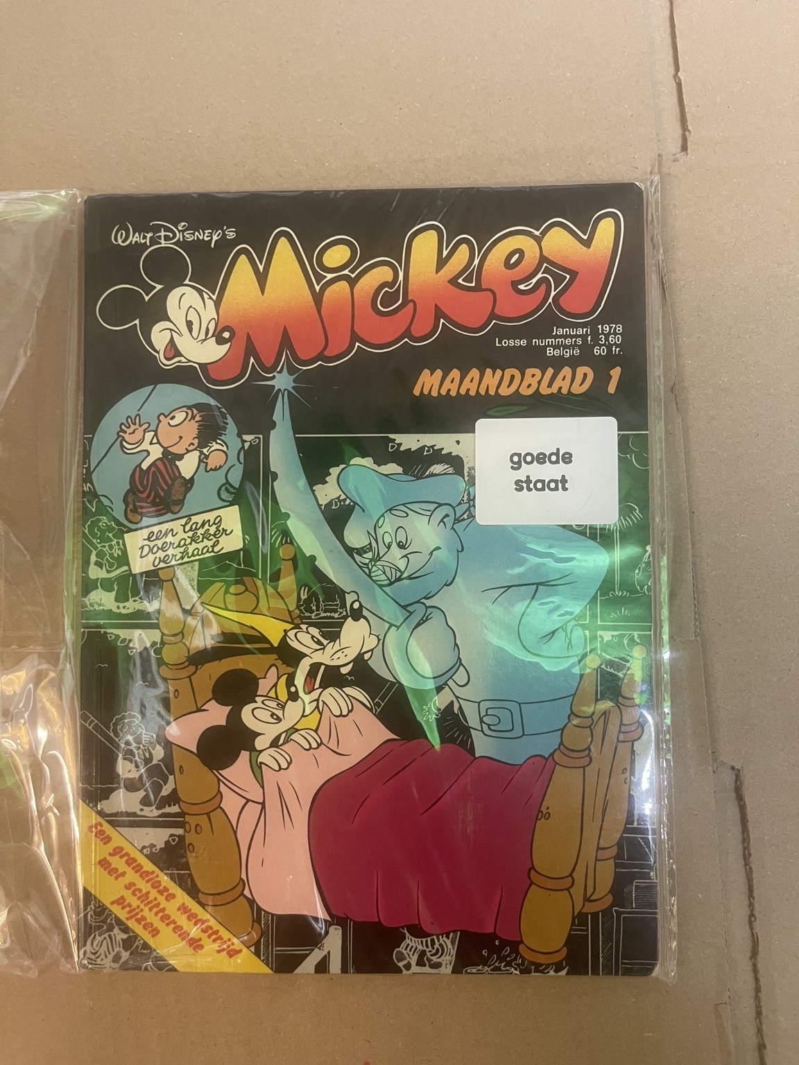 Cover van Mickey Maandblad 1