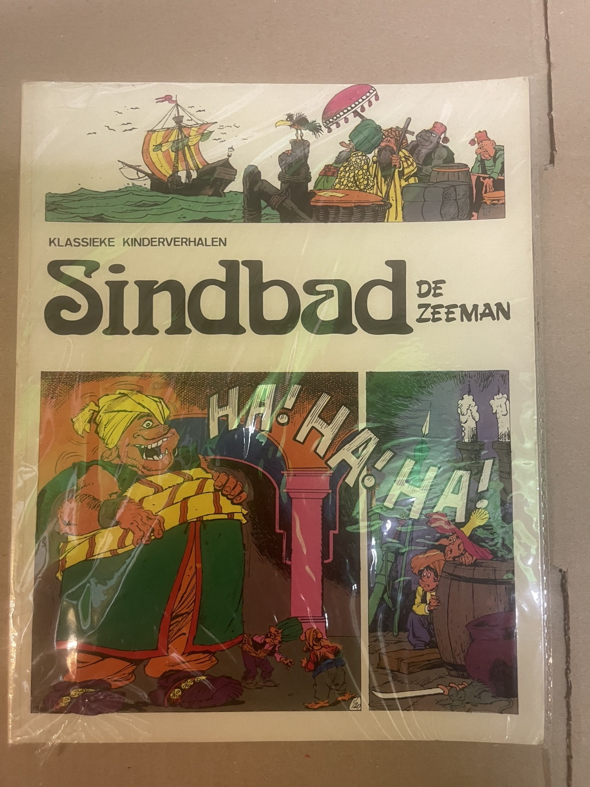 Cover van Sindbad de zeeman
