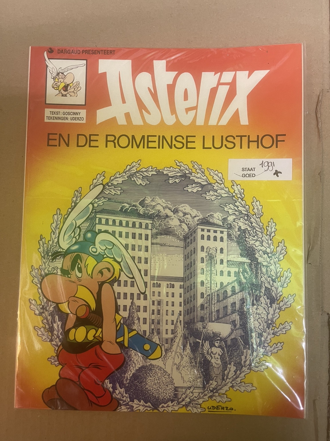 Cover van Asterix en de Romeinse Lusthof
