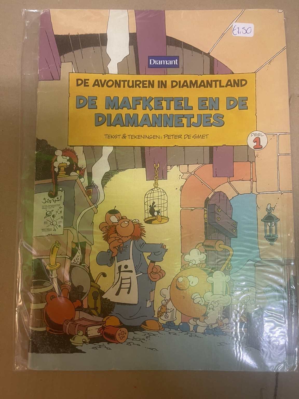 Cover van De Mafketel en de Diamannetjes