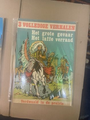 Cover van Het grote gevaar + Het laffe verraad + Verdwaald in de prairie