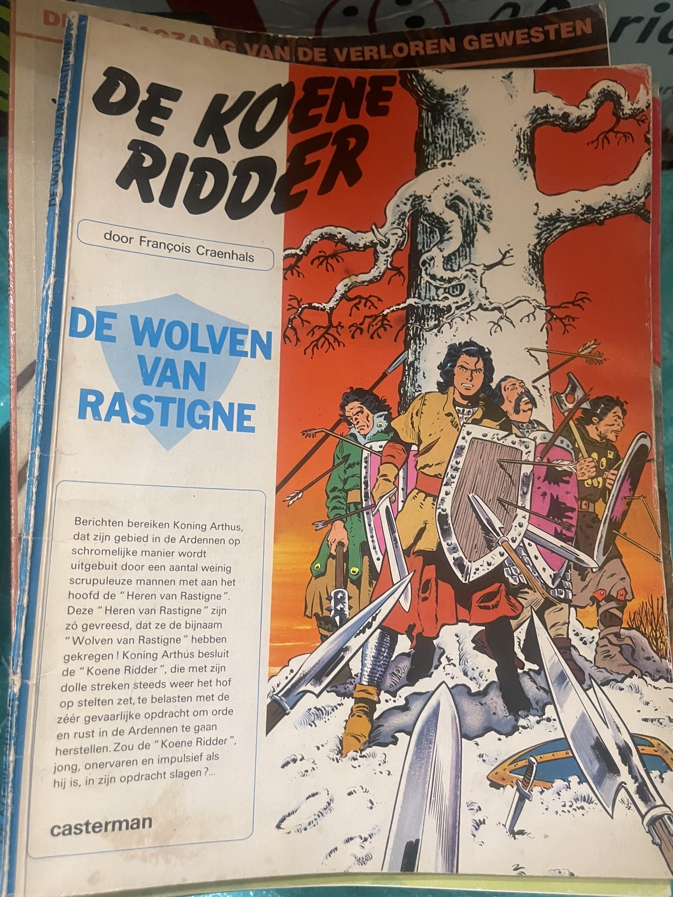 Cover van De wolven van Rastigne