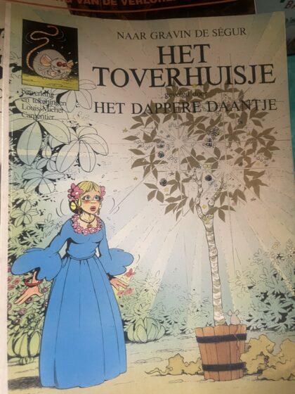 Cover van Het toverhuisje + Het dappere Daantje