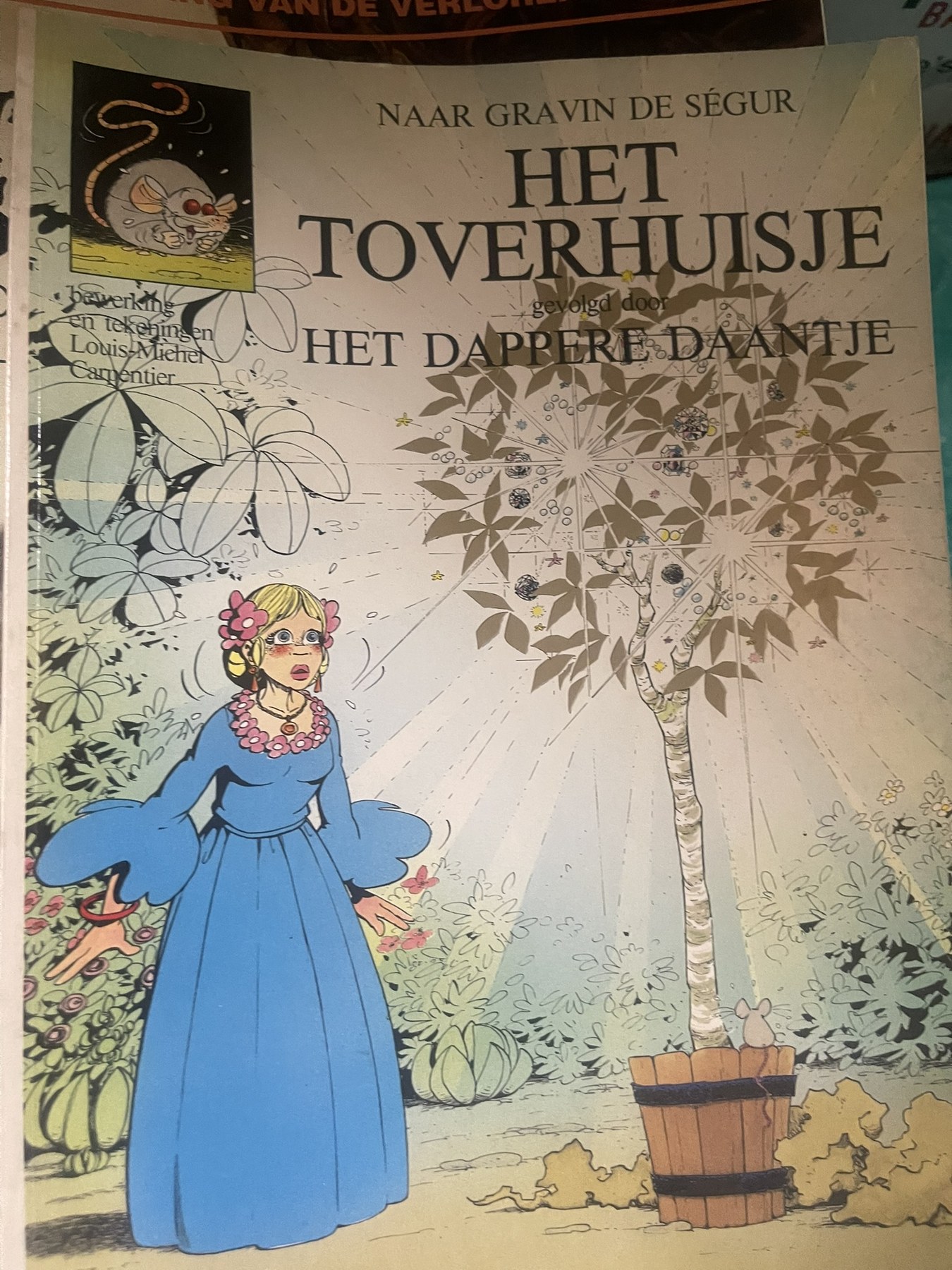 Cover van Het toverhuisje + Het dappere Daantje