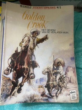 Cover van Golden Creek - Het geheim van de verlaten mijn
