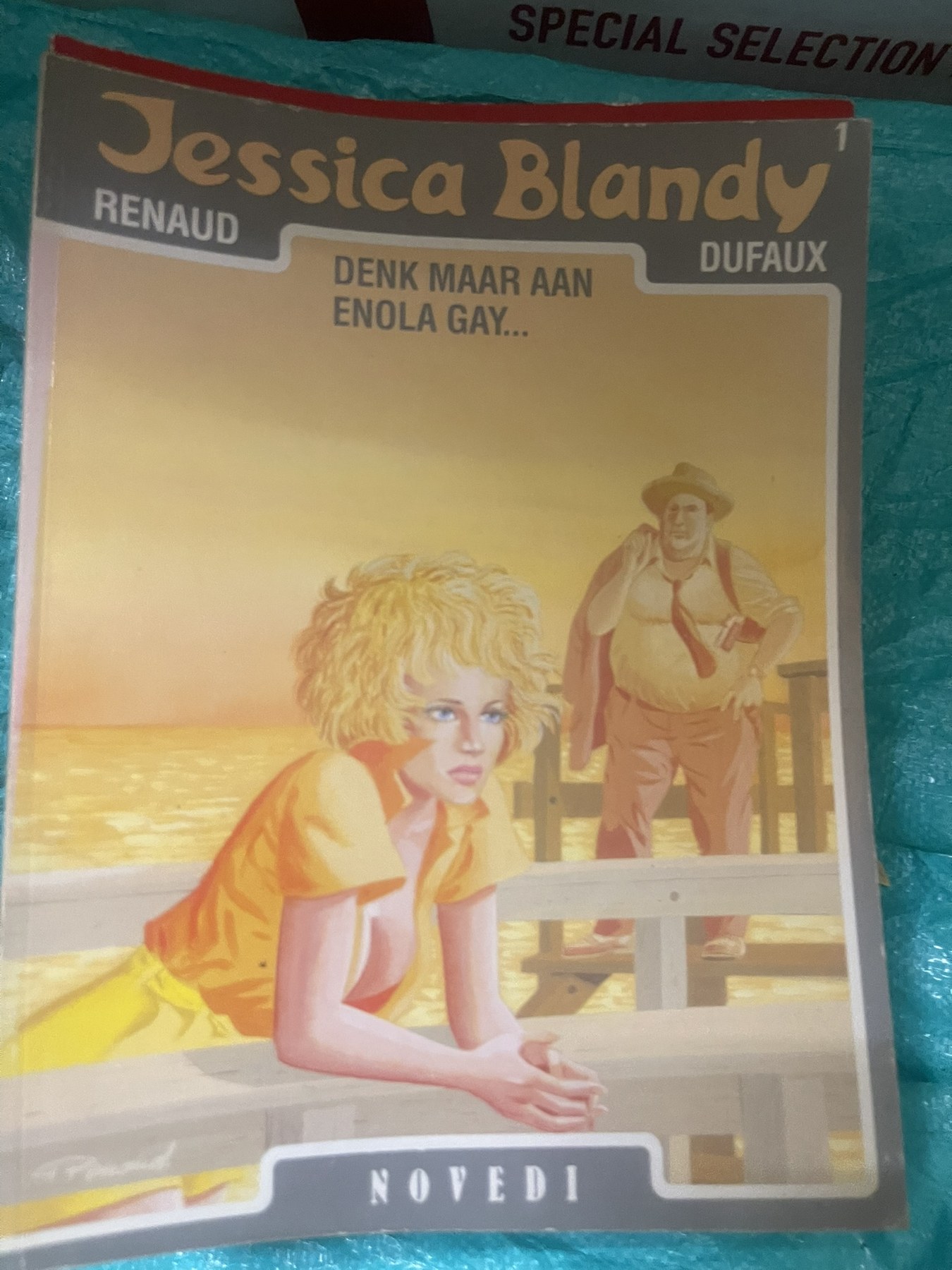 Cover van Denk maar aan Enola Gay...