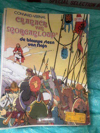 Cover van De blauwe steen van Naja