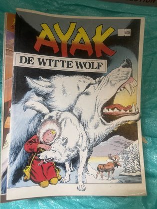 Cover van De witte wolf