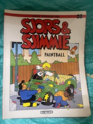 Cover van Paintball