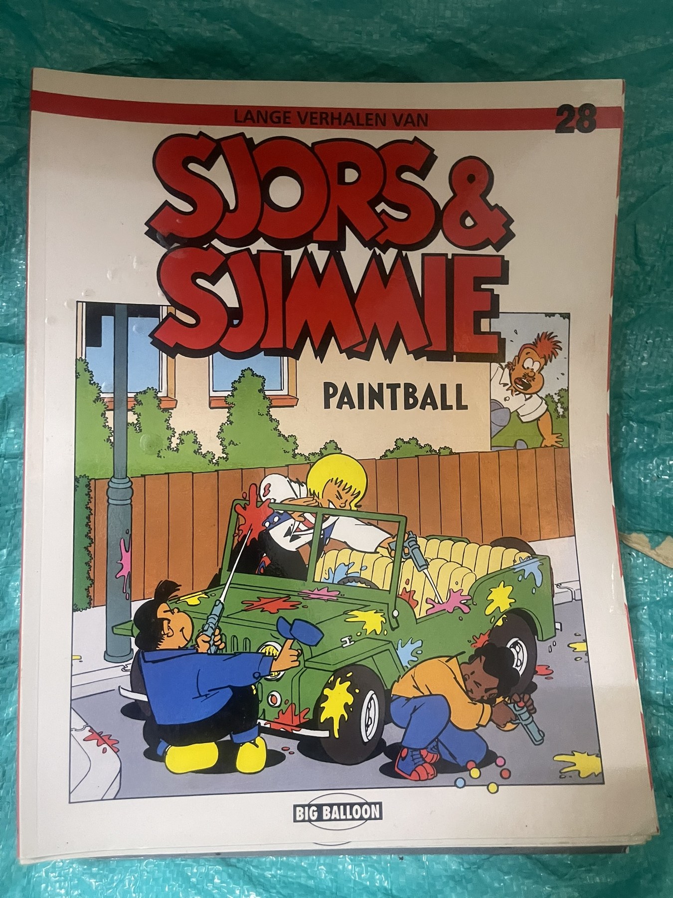 Cover van Paintball
