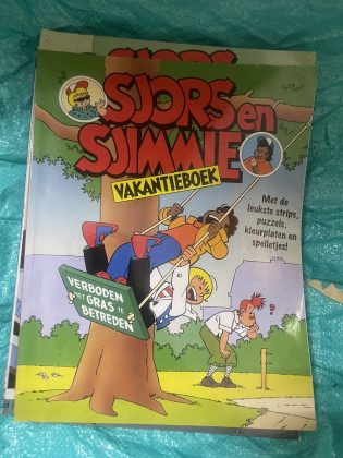 Cover van Sjors en Sjimmie vakantieboek