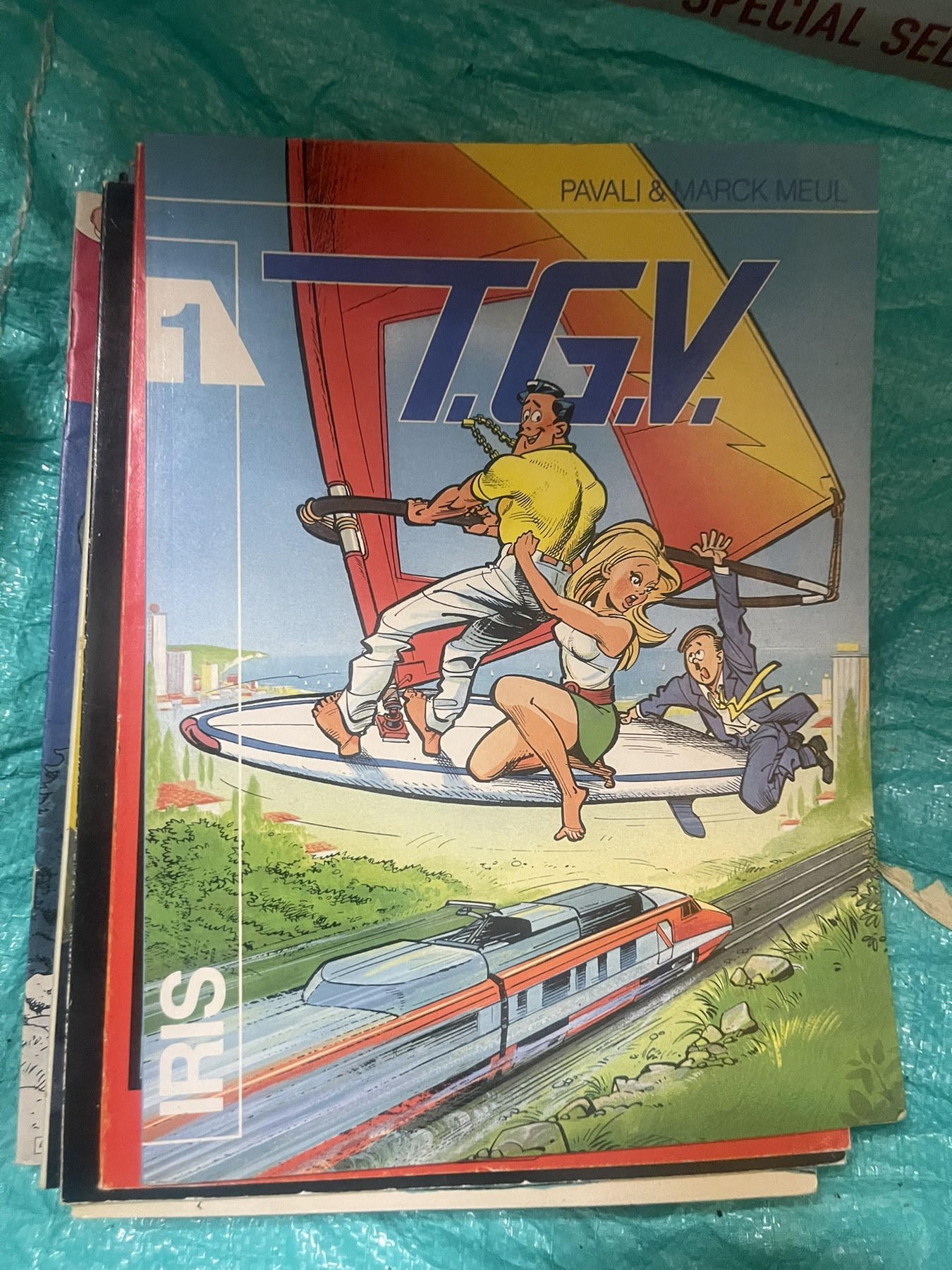 Cover van T.G.V.