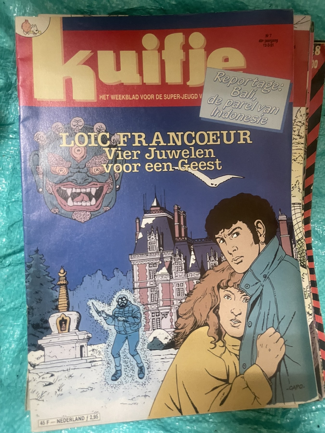 Cover van Kuifje 7