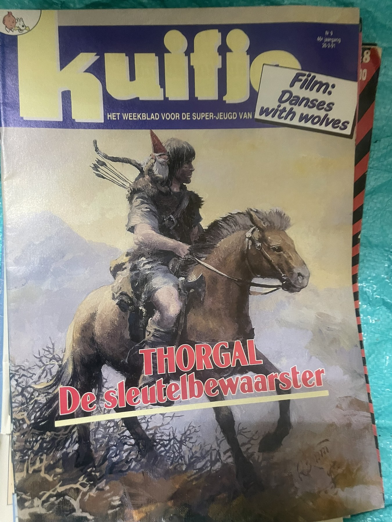 Cover van Kuifje 9