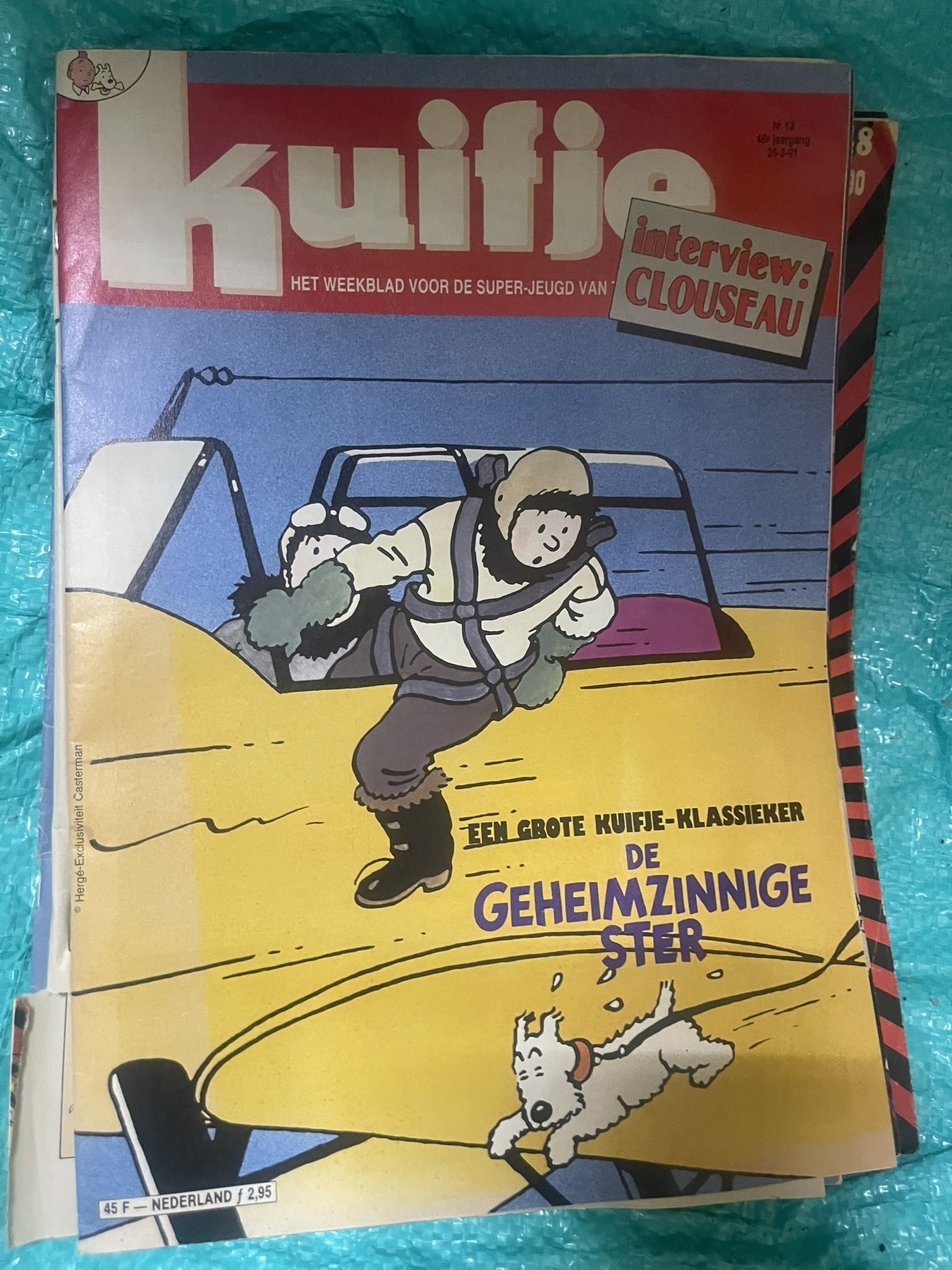 Cover van Kuifje 13