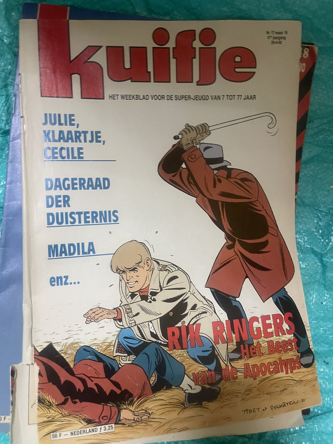 Cover van Kuifje 18
