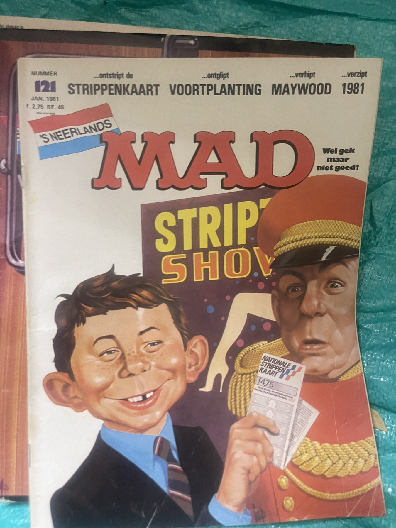 Cover van Mad 121
