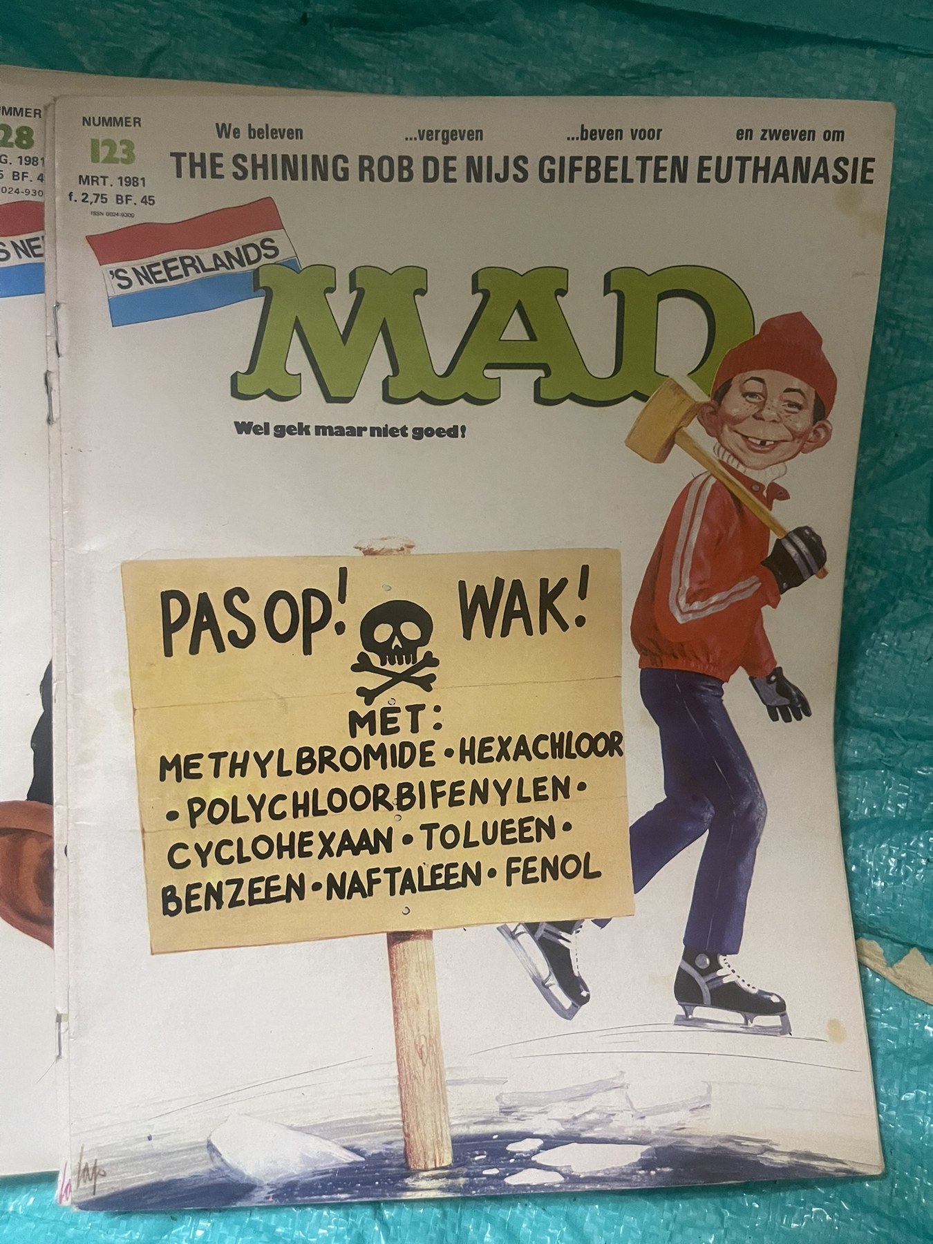 Cover van Mad 123