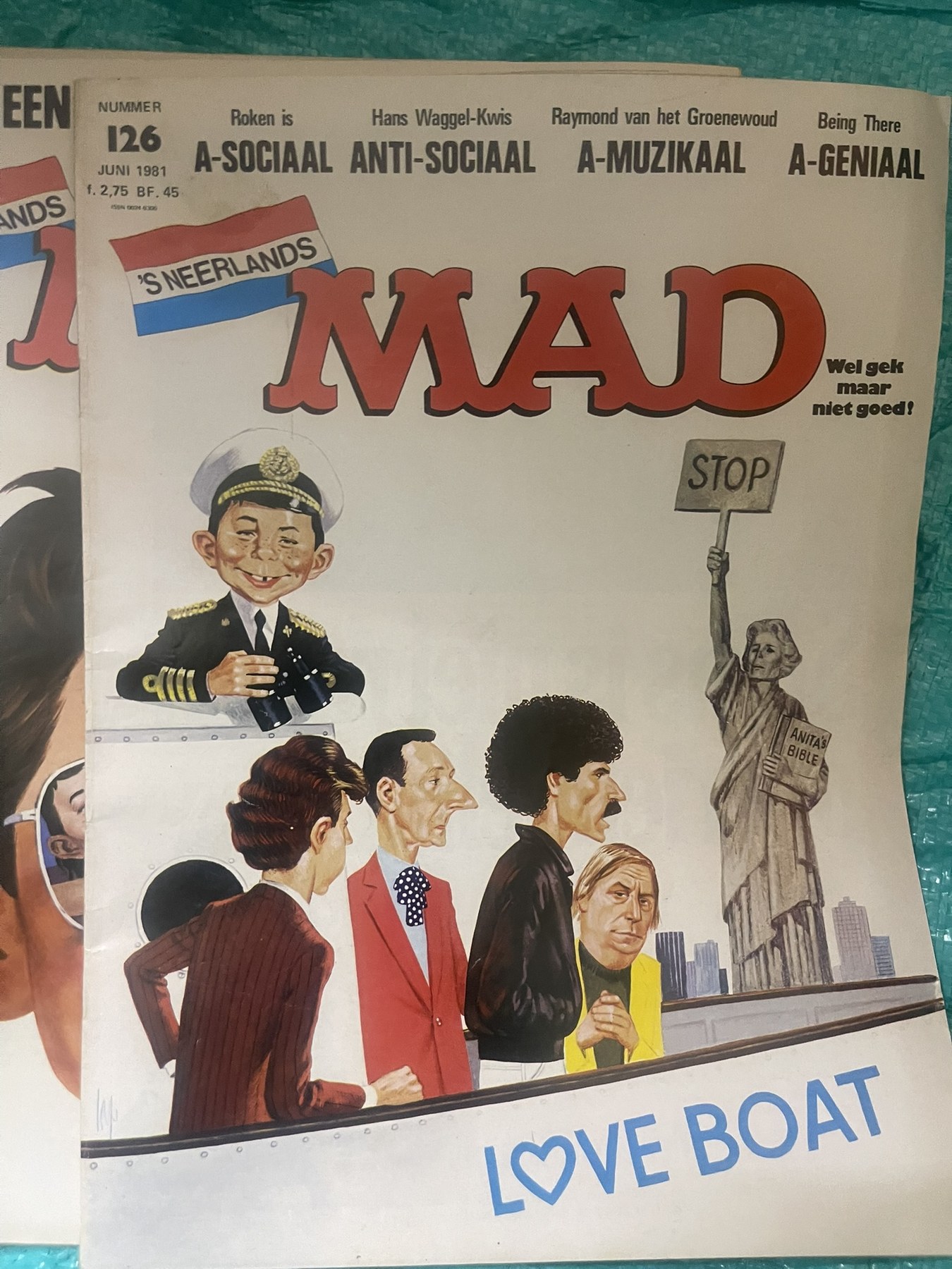 Cover van Mad 126