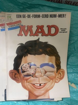 Cover van Mad 128