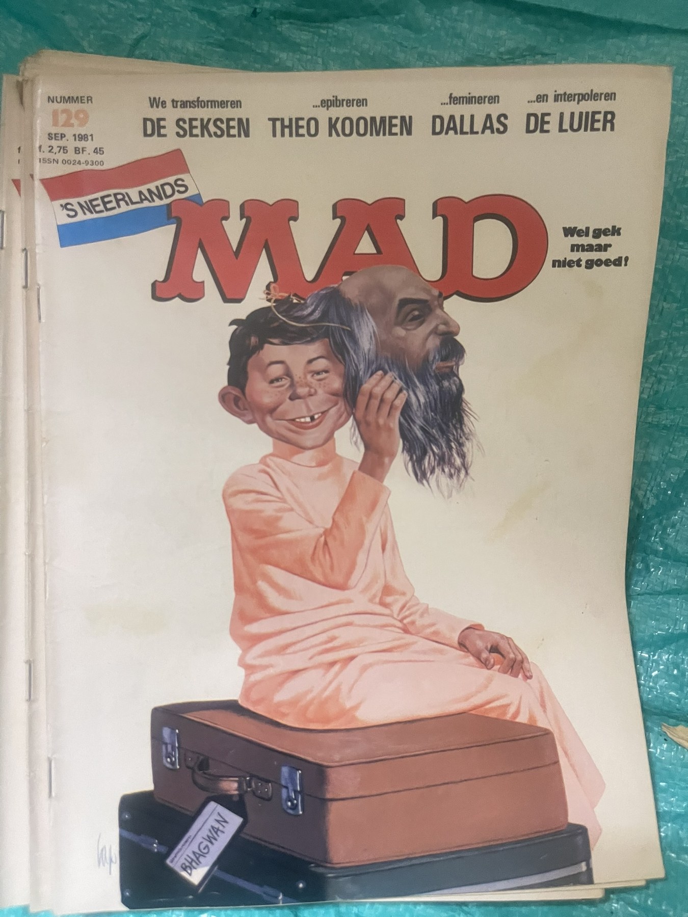 Cover van Mad 129