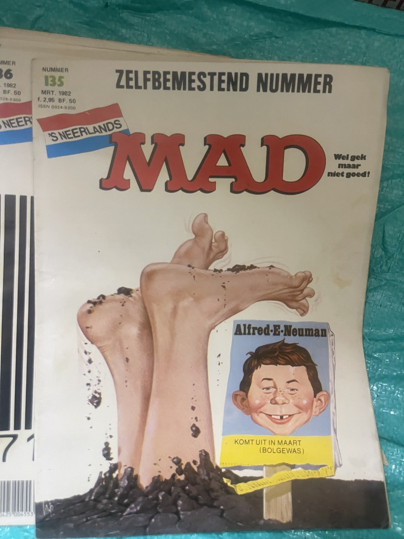 Cover van Mad 135