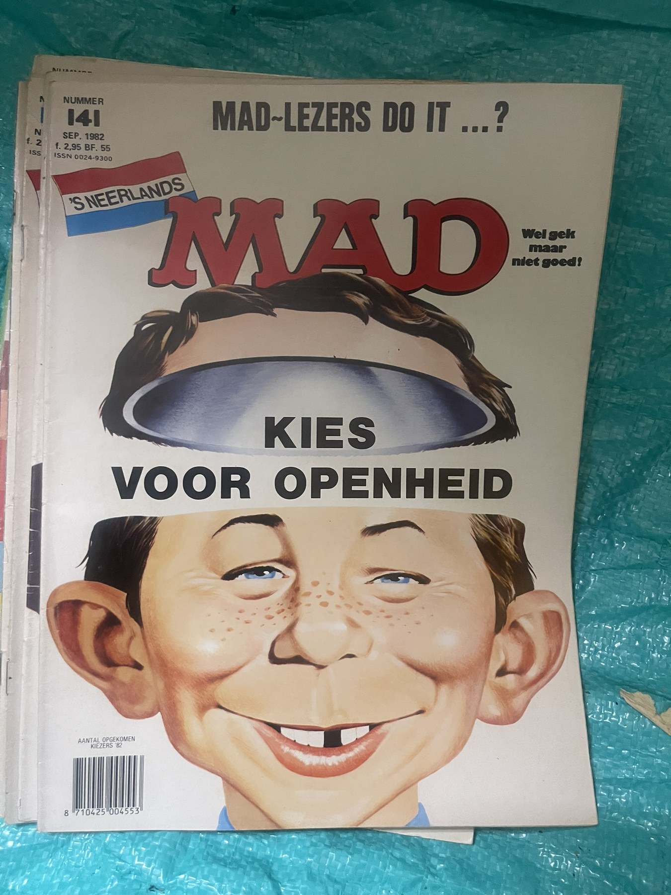 Cover van Mad 141