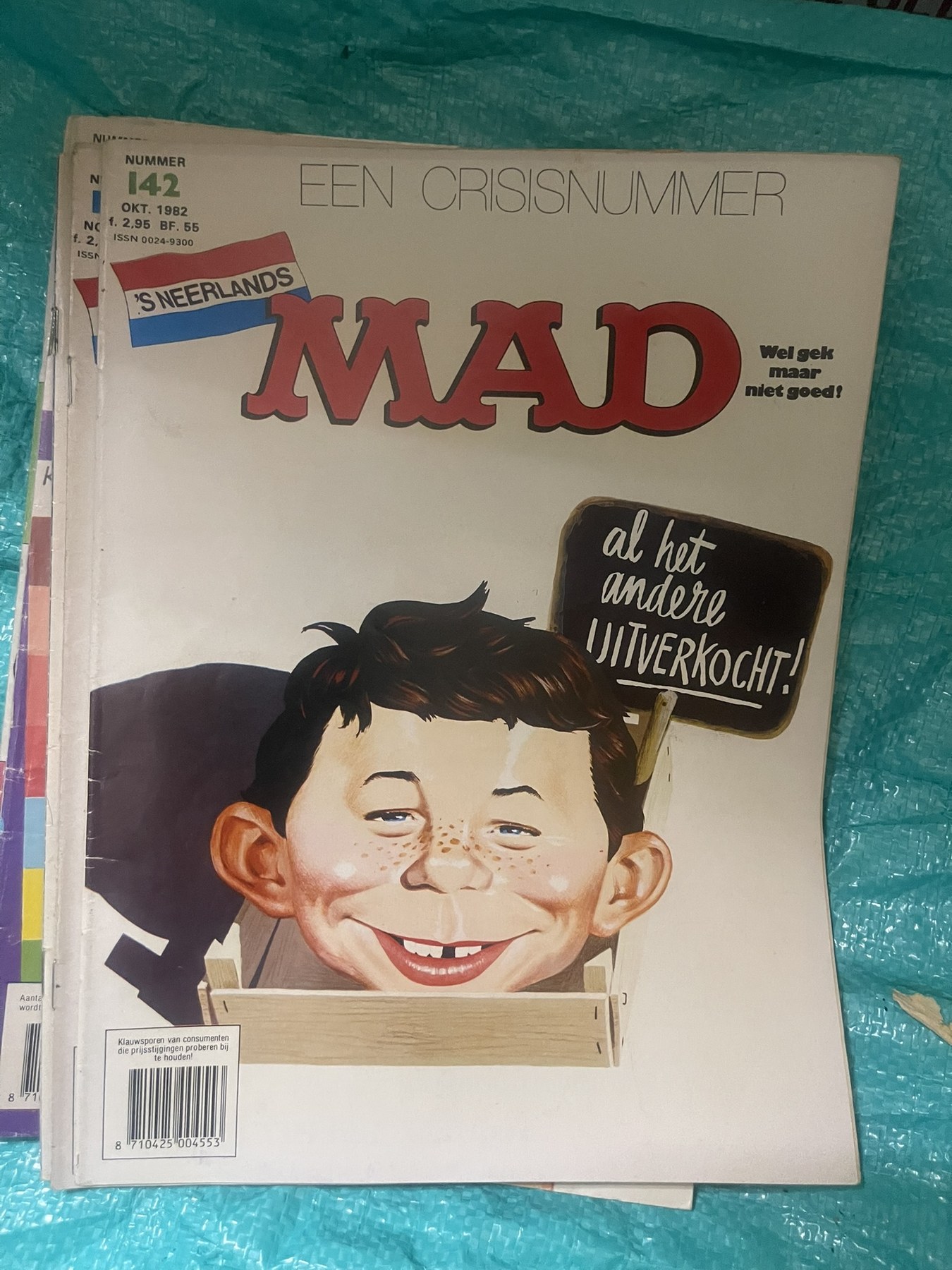 Cover van Mad 142