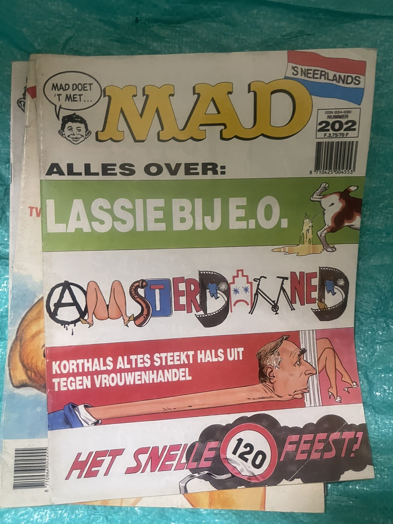 Cover van Mad 202