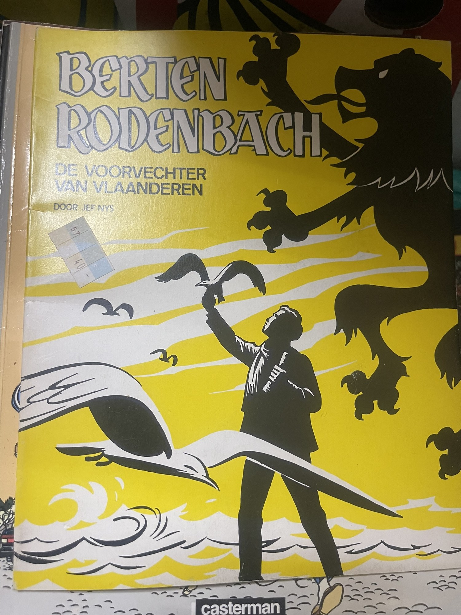Cover van Berten Rodenbach - De voorvechter van Vlaanderen