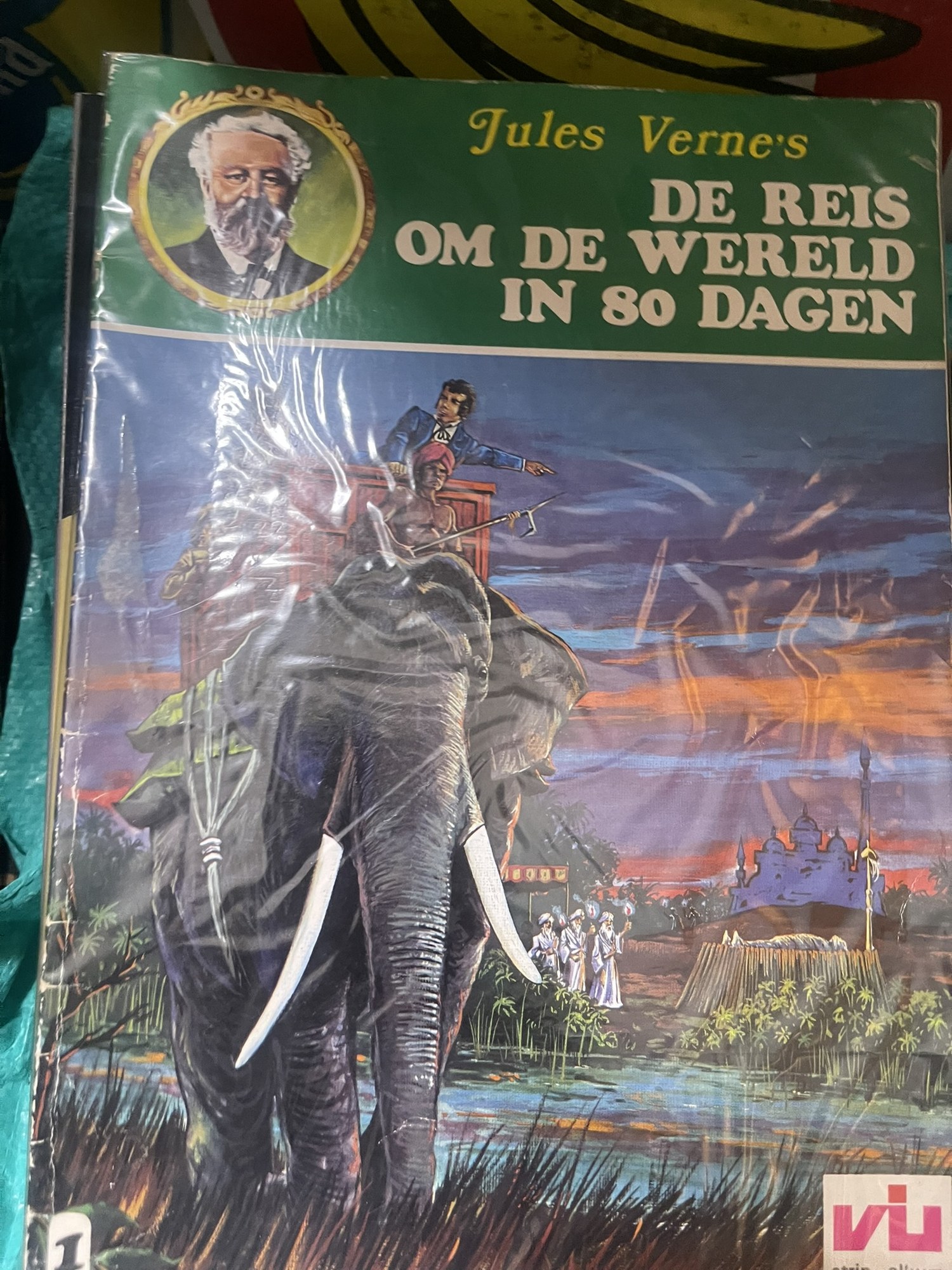Cover van De reis om de wereld in 80 dagen