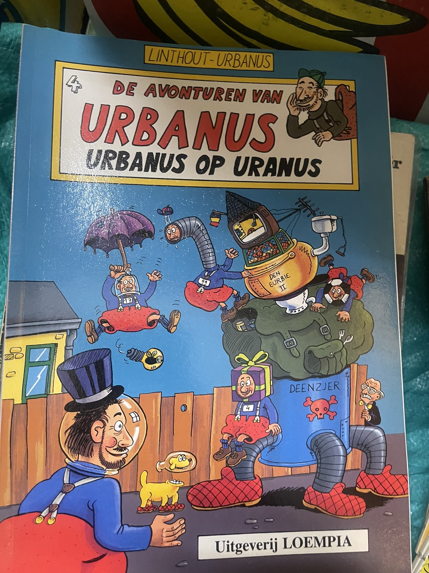 Cover van Urbanus op Uranus