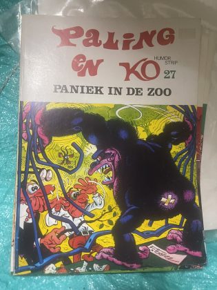 Cover van Paniek in de zoo