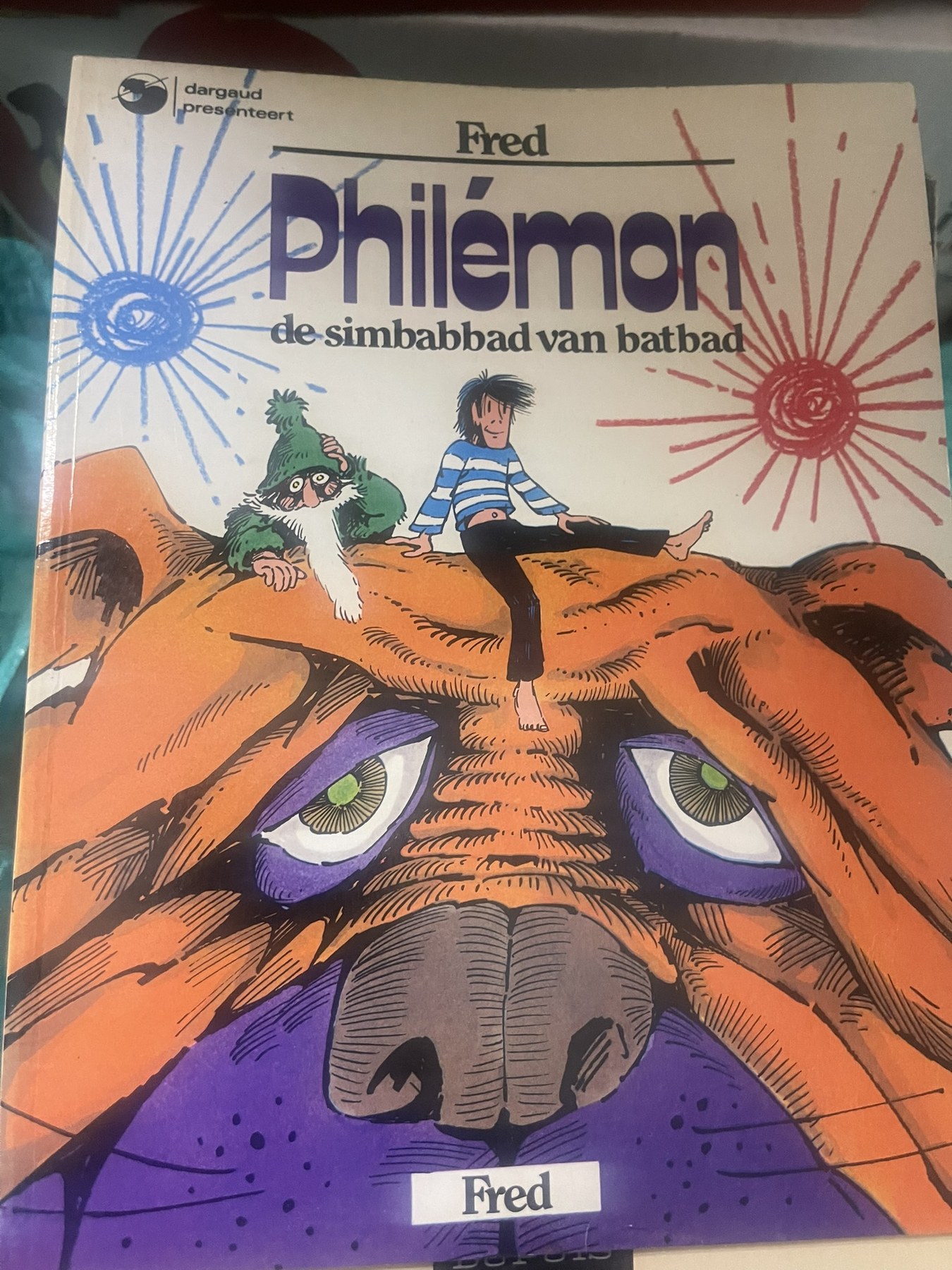 Cover van De simbabbad van Batbad