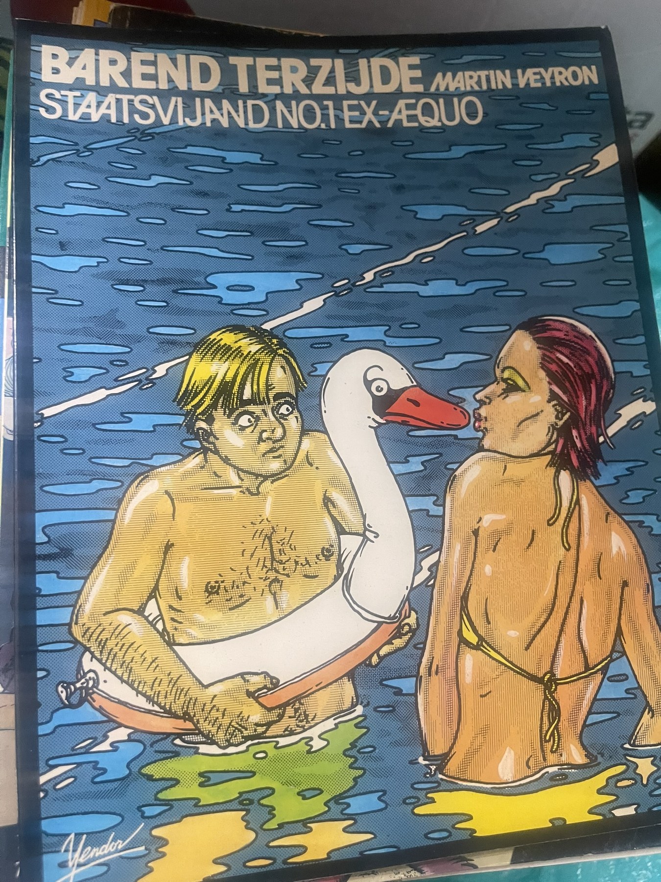 Cover van Staatsvijand no. 1 ex-aequo