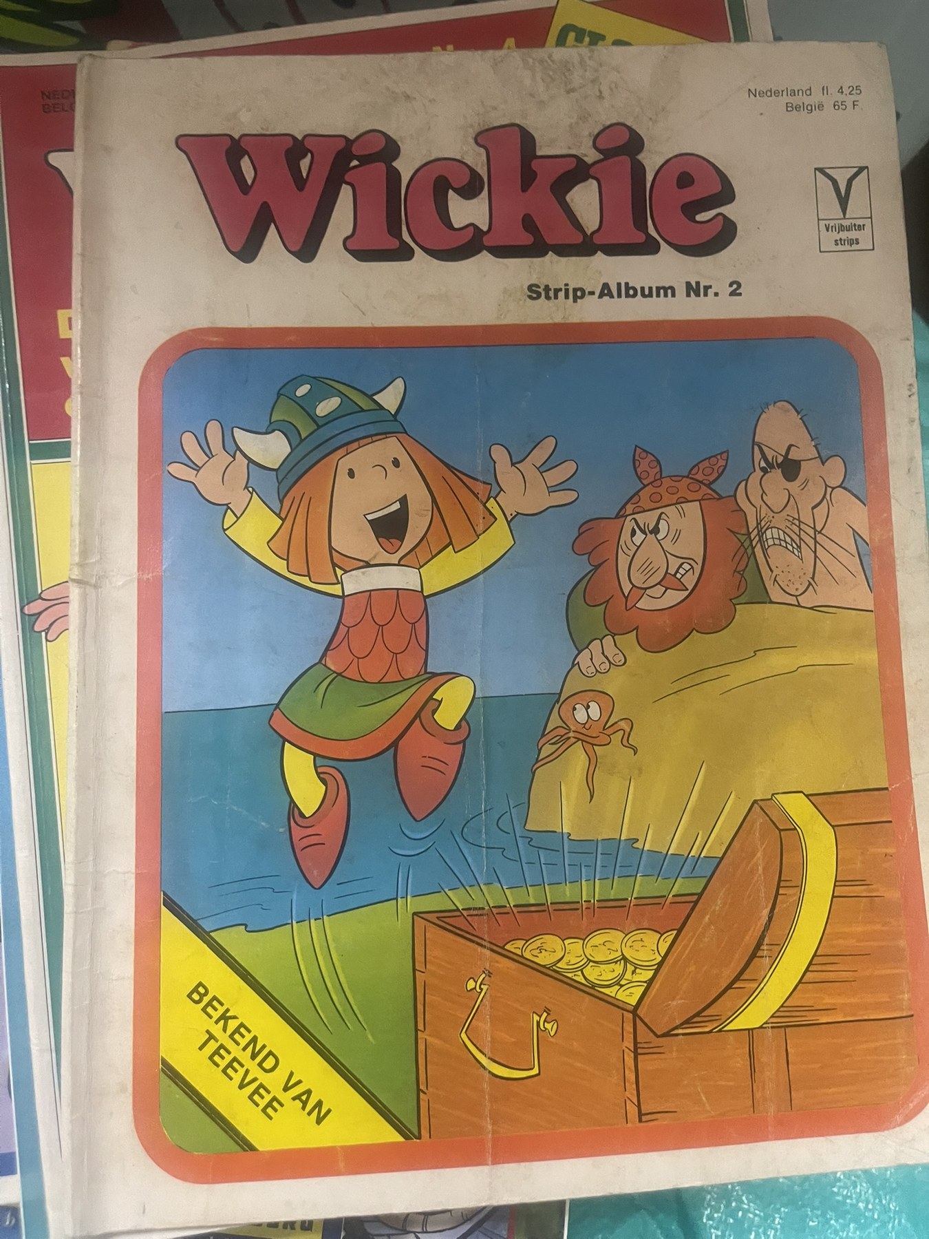 Cover van Wickie strip-album Nr. 2