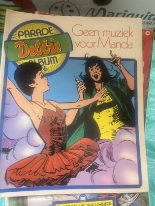 Cover van Geen muziek voor Manda