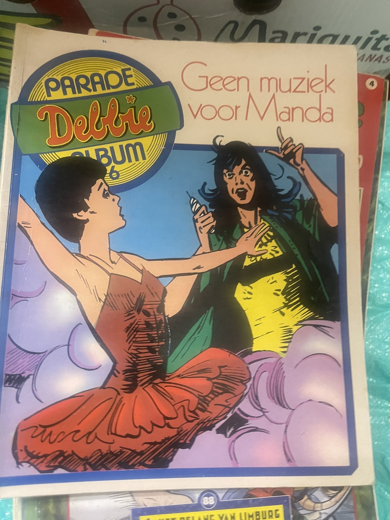Cover van Geen muziek voor Manda