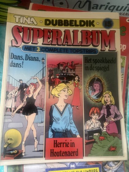 Cover van Dans, Diana, dans + Herrie in Houtenaerd + Het spookbeeld in de spiegel
