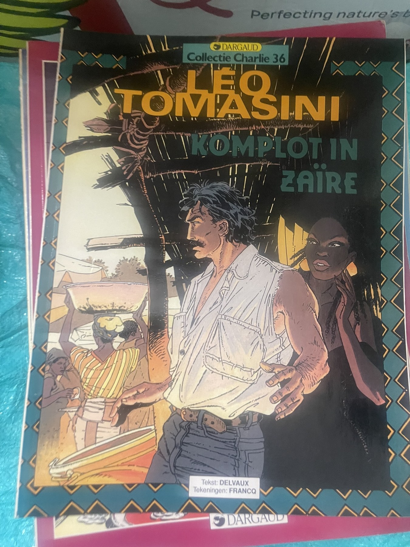 Cover van Komplot in Zaïre