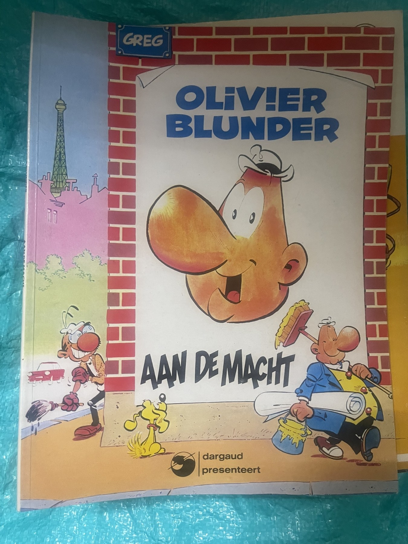 Cover van Olivier Blunder aan de macht
