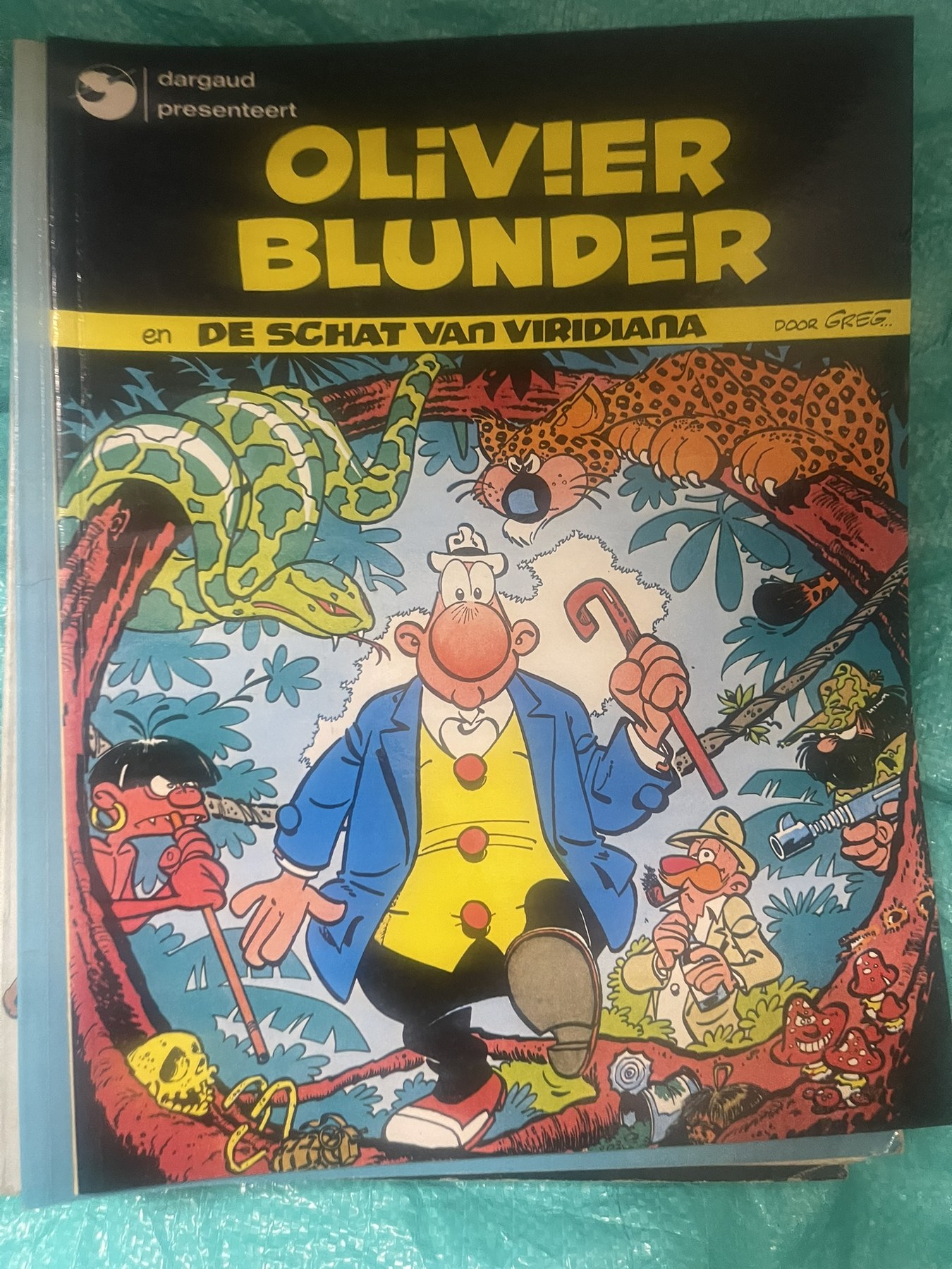 Cover van Olivier Blunder en de schat van Viridiana