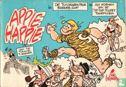 Voorbeeld strip – De Tuinkabouter Europa Cup + Als kopman van de Tip-Top-Toupet Tourploeg