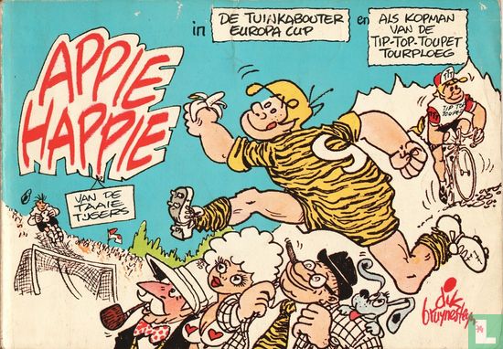 Voorbeeld strip – De Tuinkabouter Europa Cup + Als kopman van de Tip-Top-Toupet Tourploeg