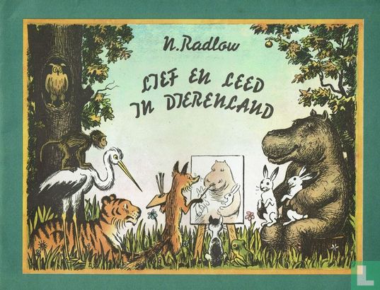 Voorbeeld strip – Lief en leed in dierenland